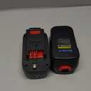 2Pack 18V 6.0Ah HPB18 Lithium Battery Replacement for Black and Decker 18V Battery 244760-00 HPB18 Battery A1718 A18 A18E A18NH HPB18-OPE FS180BX FS18BX FS18FL FSB18 Firestorm 18V Battery