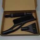 Baderke Snow Brush and Ice Scrapers for Car Windshield Detachable Window Snow Scrapers and Brush with Ergonomic Foam Grip Ice Removal Tool for Cars, Trucks, Suvs(Black)