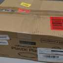 PLASTICPRO 800 Count Disposable 6 Inch White Plastic Dessert Plates