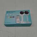 NETVUE Peekababy Baby Camera with Wireless Audio, Adjustable Crib Mount Monitor, Works via 2.4GHz Wi-Fi for Wide Coverage & Stable Connection, Smart App, Two-Way Talk, No Screen (White)