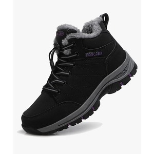 Moodeng Women's Winter Snow Boots Outdoor Hiking Boots Warm Waterproof Ankle Booties for Walking and Anti-Slip, size 38