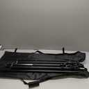 Amazon Basics Aluminum Light Photography Tripod Stand with Case - Pack of 2, 2.8 - 6.7 Feet, 1.81 lb, Black