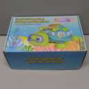 Musical Turtle Baby Toys 6-12 Months, Bilingual Educational Crawling Toys 7 8 9 10 Months, Light up Infants Tummy Toy with Sound, Number, Letters, Gifts Present for Baby 4 5 6 12 Month (Green)