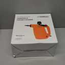 Handheld Steam Cleaner, Steam Cleaner with 16 PCS Accessory & Safety Lock, 500ML Capacity, Multi-Surface Deep Cleaning for Home, Car, Bathroom, Grout, Floor, Window (Orange)