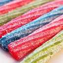 Sour Punch Sour Punch Twists, 6" Individually Wrapped Soft & Chewy Candy, 4 Fruit Flavors, 3.9-LB Tub, 3.9 lb