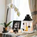 Memorial Gift for Loss of Dad, Sympathy Funerary Candle Lantern