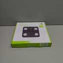 Smart Scale for Body Weight  Large Backlit Display UltraPrecise Bathroom Weight Scale with 15 Body Composition Metrics, App Sync Bluetooth & MultiUser Profiles, FSA&HSA Eligible (4-electrode, Black)