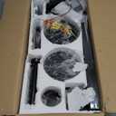 ZMISHIBO 2 Pack 52 Inch Outdoor Ceiling Fans with Remote, Black Ceiling Fan No light with Quiet Reversible DC Motor, 6 Speeds, 3 Blade Modern Ceiling Fans for Patio Living Room Bedroom Indoor