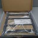 4-Bar Heated Towel Rack for Bathroom, Wall-Mounted Electric Towel Warmer Rack with Timer, Plug-in Stainless Steel Towel Dryer, Matte Black