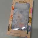 for iPhone 17 Pro Max Case Cute - Wireless Charging Compatible - Dual-Layer Hard Shell + Silicone Cover - Aesthetic Protective Phone Case for Women - Marble Pressed Flowers