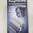 Men Electric Foil Shaver - Rechargeable Cordless Razor with Pop-Up Trimmer, LED Display & Premium Metal Handheld Body