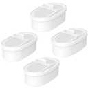 Replacement Filter for Waterdrop® WD-PF-01A Plus, Reduces PFOA/PFOS, Chlorine, Compatible with Waterdrop® Pitchers, Lasts 3 Months or 200 Gallons, Pack of 4