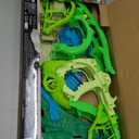 Monster Jam Mini Jams, Cobras Crazy Escape 28 Motorized Playset, 2 Exclusive Die-Cast ThunderROARus and JCB Digatron Monster Trucks, Kids Toys for Boy and Girls Ages 3 and up