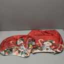 GLENLCWE Christmas Snowman Print Computer Chair Covers Set of 2 Stretchable Cloth Office Chair Covers Universal Desk Rotating Chairs Slipcover Non Slip Christmas Decorations