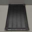 Fits 8x14 and 14x8 Duct Opening | Return Air Floor Grille by Handua | Walkable Vent Cover Grill for Floor | Black | Heavy Duty Fixed Blades | Outer Dimensions: 9.75"W X 17.75"H