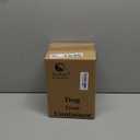 Dog Treat Container Airtight, Dog Treat Jar with Lid - 9x5.5'' Metal Dog Cookie Jar for Farmhouse Kitchen Counter, Green Pet Treat Container, Dog Treat Storage Container for Dogs, Cats