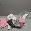 100 Days of School Costume Old Lady Costume Granny Wig Dress Up Grandma Halloween Cosplay Party Outfit (M(5-7yr), White)