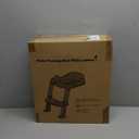 Potty Training Seat with Step Stool Ladder for Kids and Toddler, Wiifo Sturdy Potty Ladder with Soft Padded Cushion for Toddler Boys and Girls, Toddler Toilet Training Seat Chair(Grey White)