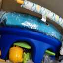 Bright Starts Disney Baby Finding Nemo SuperSeat, Fun Baby Seat for Sitting Up, Playtime, and Meals, Ages 4 Months to 4 Years, Blue