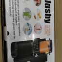 Slushie Machine, Ice Cream Maker, Slushy Machine for Home and Families, No ice needed with Rapid Chill & Temperature Control, Multi-function for Margarita, Frapp, Easy to Clean, Black