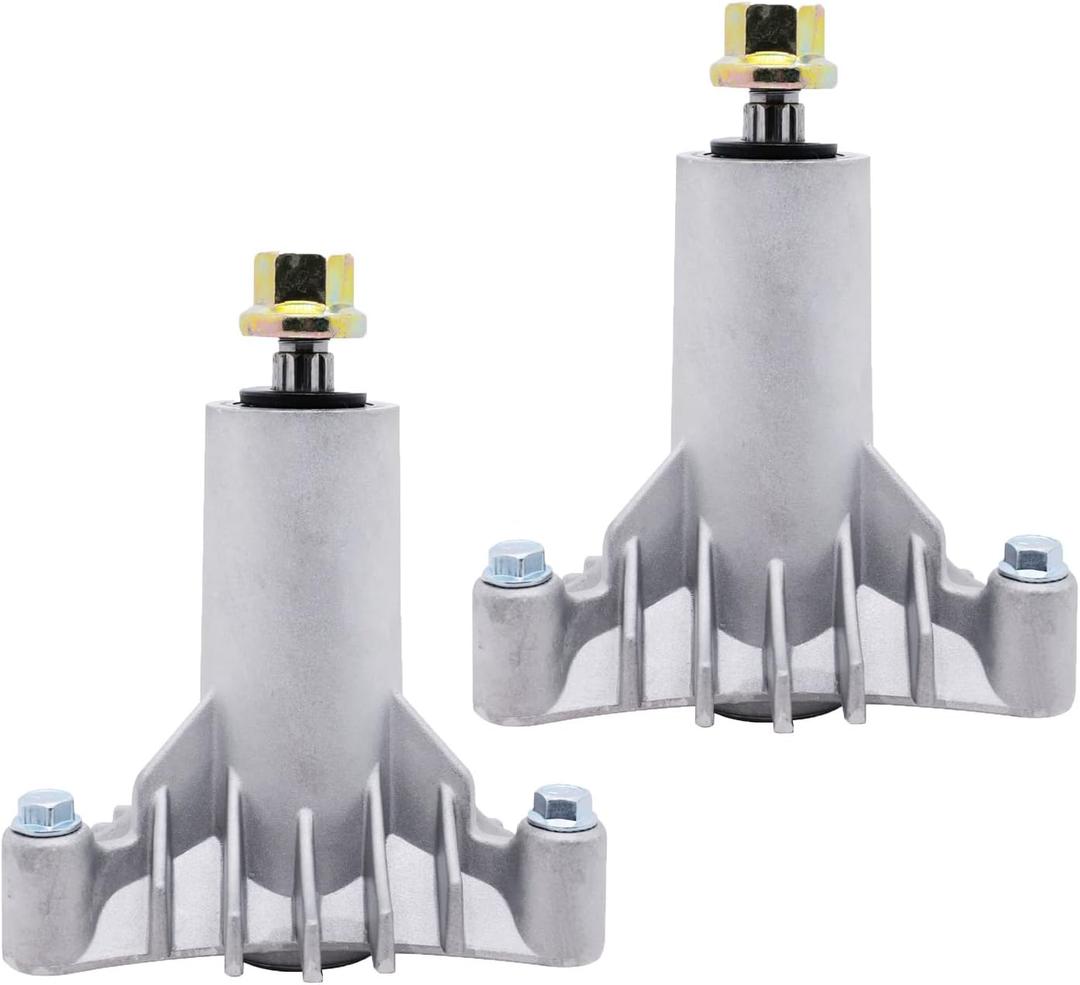 Spindle Assembly Replaces AYP 130794 128285 Husqvarna 532130794 Include 3 Mounting Bolts and Blade Mounting Bolt, fit for 36" 38" 42" Inch Riding Lawn Mower (2 Pack)