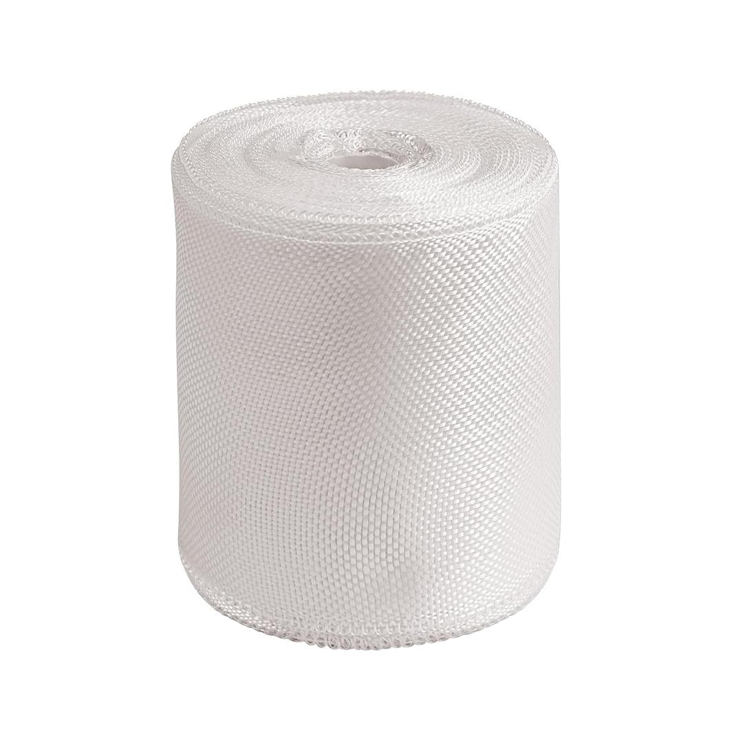 Fiberglass Cloth Tape Non Adhesive Fiberglass Repair Tape Plain Weave Fiberglass Cloth Roll for Joint Repair, Reinforcement, Resin Saturation, Heat-Resistance, Insulation (4 in x 99 FT)