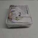 CozyLux King Size Comforter Set Light Grey - 7 Pieces Bed in a Bag King, Luxury Soft Bed Set for All Seasons, Bedding Set with Down Alternative Comforter, Sheets, Pillowcases & Shams