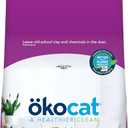 kocat Less Mess Low Tracking Wood Clumping Cat Litter Mini- Pellets, Unscented, 14 pounds - Natural Ingredients, Stops Odor, Clumps Solid, 99% Dust Free, Great for Long-Hair Breeds