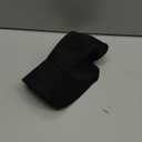 Woman-Ponytail-Baseball-Cap with Adjustable Fastener - Breathable Cotton Outdoor Summer Sun Hat for UV Protection (Medium, Black)