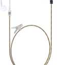 3.5mm Police Listen Only Earpiece, Covert High Definition, Single Ear