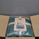 Jungalow Secret Garden 3-Piece Ultra Soft Green Velvet Quilt Set, King