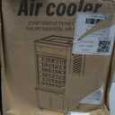 Portable Air Conditioner,[12L] Fast Cooling Evaporative Air Cooler with Remote, AC Cooling Fan with 6 Speeds, 24H Timer, Mist & Ambient Light, Air Cooler Fan for Room Bedroom Office