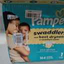 Pampers Swaddlers Diapers, Size 1 (8-14 lbs), 164 Count, Absorbent, Keeps Baby Dry and Comfortable, Skin Safe Disposable Baby Diaper