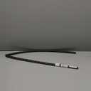 Morris Products 68022 Heavy Wall Heat Shrink Tubing Flame Retardant, 48" Length, 12-6AWG Cable Range, 0.09" Thickness, 0.400" Pre-Shrink Diameter, 0.150" Post-Shrink Diameter