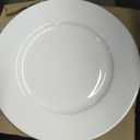 Mikasa Delray 40-Piece Bone China Dinnerware Set, White Round Dishes for 8 - Dinner Plates, Salad Plates, Cereal Bowls, Fruit Bowls and Mugs