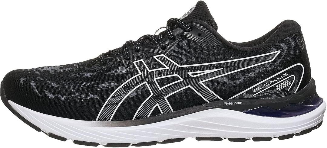 ASICS Mens Running (10, Black/White)
