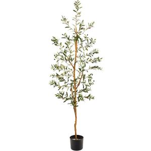 Nearly Natural 5.5ft. Olive Artificial Tree (5ft 6in)