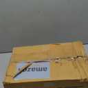 QUTUUS Kraft Shopping Bags 100 Pcs 10x5x13 Brown Paper Bags with Handles Bulk, Brown Gift Bags, Recycled Paper Bags, Paper Retail Bags, Paper Gift Bags