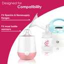 Nenesupply 4.7oz 6pc Wide Neck Breastmilk Storage Bottles Breast Pump Bottles Use on Pumping with Spectra S1 S2 Synergy Gold Breast Pumps Collection Replace Spectra Bottles for Pumping Wide Mouth