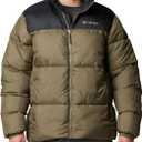 Columbia Mens Puffect Iii Jacket (4X, Stone Green/Black)