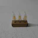 Philips LED 60W BA11 E12 Base 3-Pack Ultra Definition Soft White (2700K) 500 Lumen (5W = 60W) Dimmable Flicker-Free Candelabra Light Bulbs