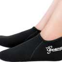 Seavenger Zephyr 3mm Neoprene Dive Socks (X-Large, Black)