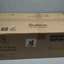 Sunco 120W LED Wall Pack Outdoor Dusk to Dawn Photocell Sensor Industrial Dimmable Waterproof Commercial Grade Security Warehouse Parking Lot, 5000K Daylight, 16200 Lumens, AC120-277V 6 Pack.