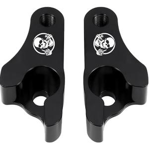 TDZ 2002-2025 Black 2'' Inch Lowering Links Blocks Kit for Harley Davidson Touring Street Glide/Road King/Electra Glide/Road Glide/Ultra Limited/Special/CVO