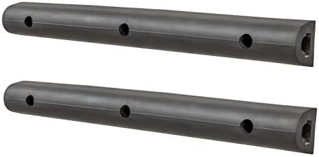 Luverne 2090616-2 20-Inch Universal Rubber Bumper Guard Protector Strips Loading Dock Rear Fender Pad Bump Stop, 4-Pack