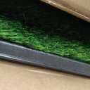 LOOBANI Dog Grass Pad with Tray - Dog Litter Box - Indoor Potty for Apartment and Patio Training - with 2 Packs Grass Pee Pads for Replacement, 2025 Inch
