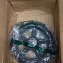 CasterHQ 8" X 2" RUBBER ON CAST IRON WHEEL - 650 LBS CAPACITY - Replacement Caster Wheel - Commercial/Industrial Application - 8 inch x 2 inch - Medium/Heavy Duty