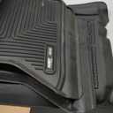 Husky Liners X-act Contour Floor Mats | Fits 2019-2024 Ram 1500 Crew Cab Only | Front & 2nd Row, 3-pc Black - 54608