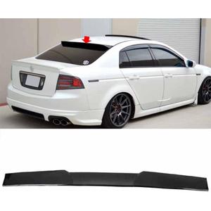 Window Deflector Fit for 2004-2008 ACU.ra TL Sedan Rear Roof Window Spoiler Wing Adjustale Glossy Black