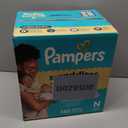 Pampers Swaddlers Diapers, Size 0 (up to 10 lbs), 140 Count, Absorbent, Keeps Baby Dry and Comfortable, Skin Safe Disposable Baby Diaper 
